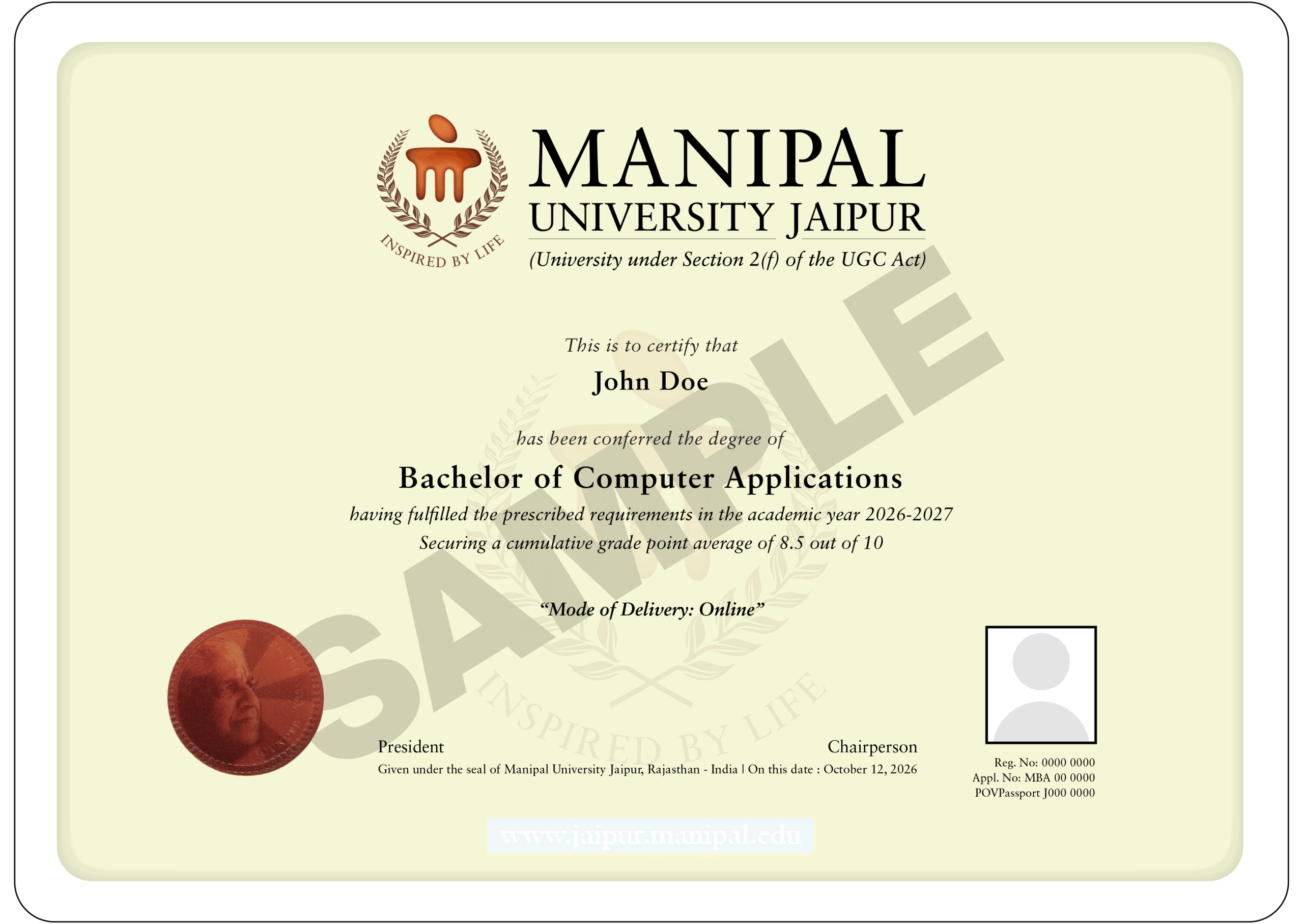 Prestigious Degree