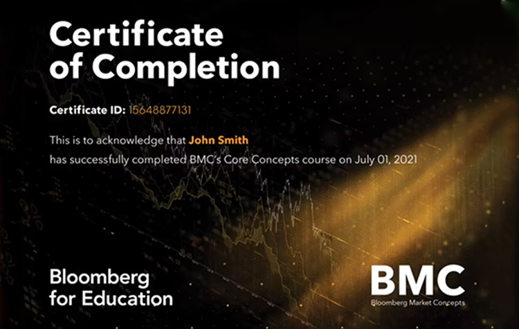 Bloomberg Market Concepts (BMC)